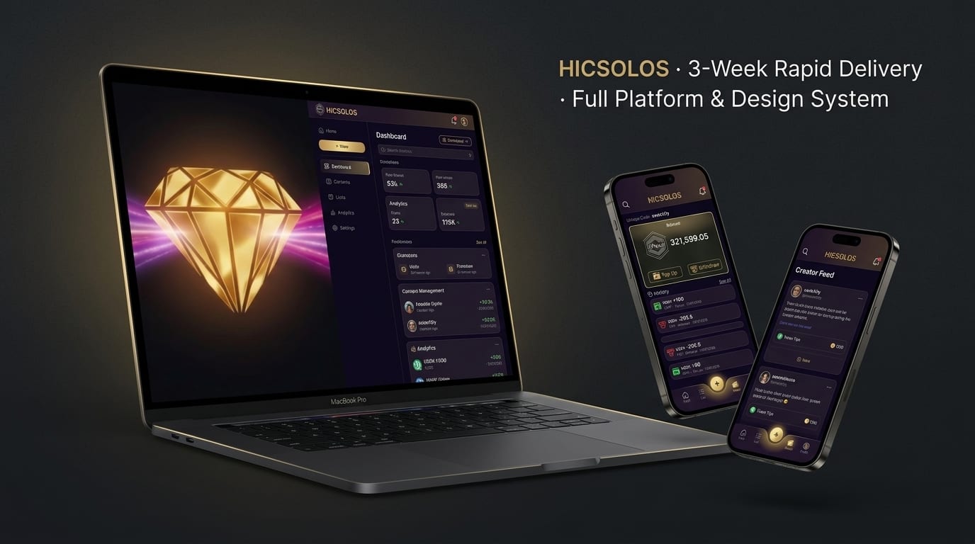 HICSOLOS: Web3 Social & Streaming