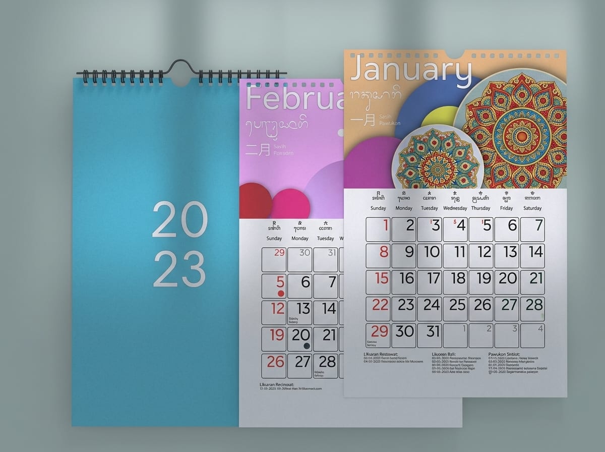 Balinese Calendar: Modern Lunar Iteration