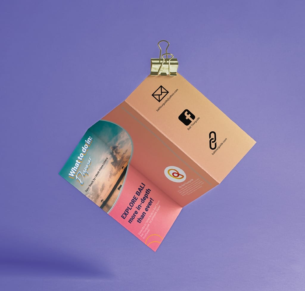 What to Do in Bali: Travel Brochure Series